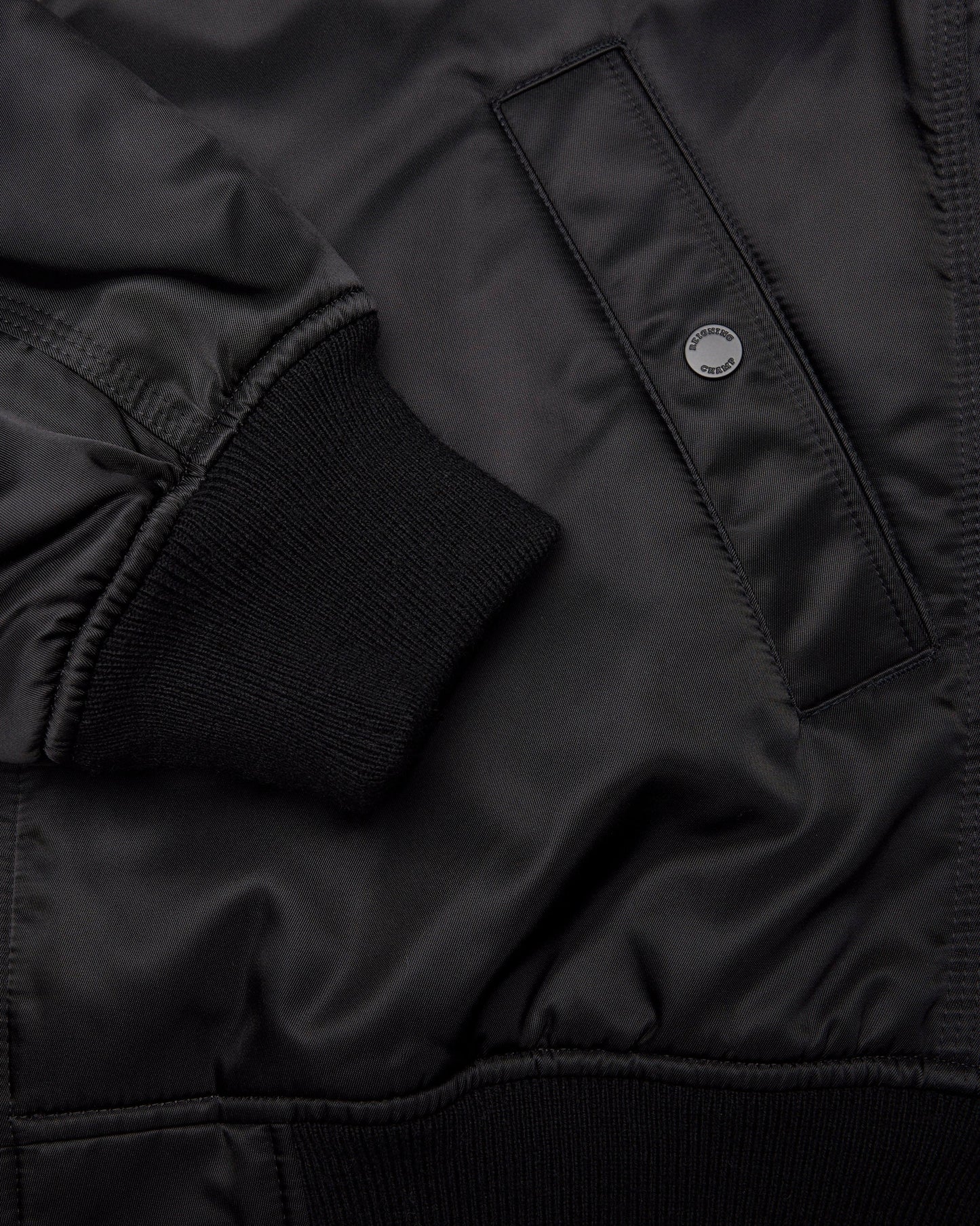 Nylon Twill Crew Jacket