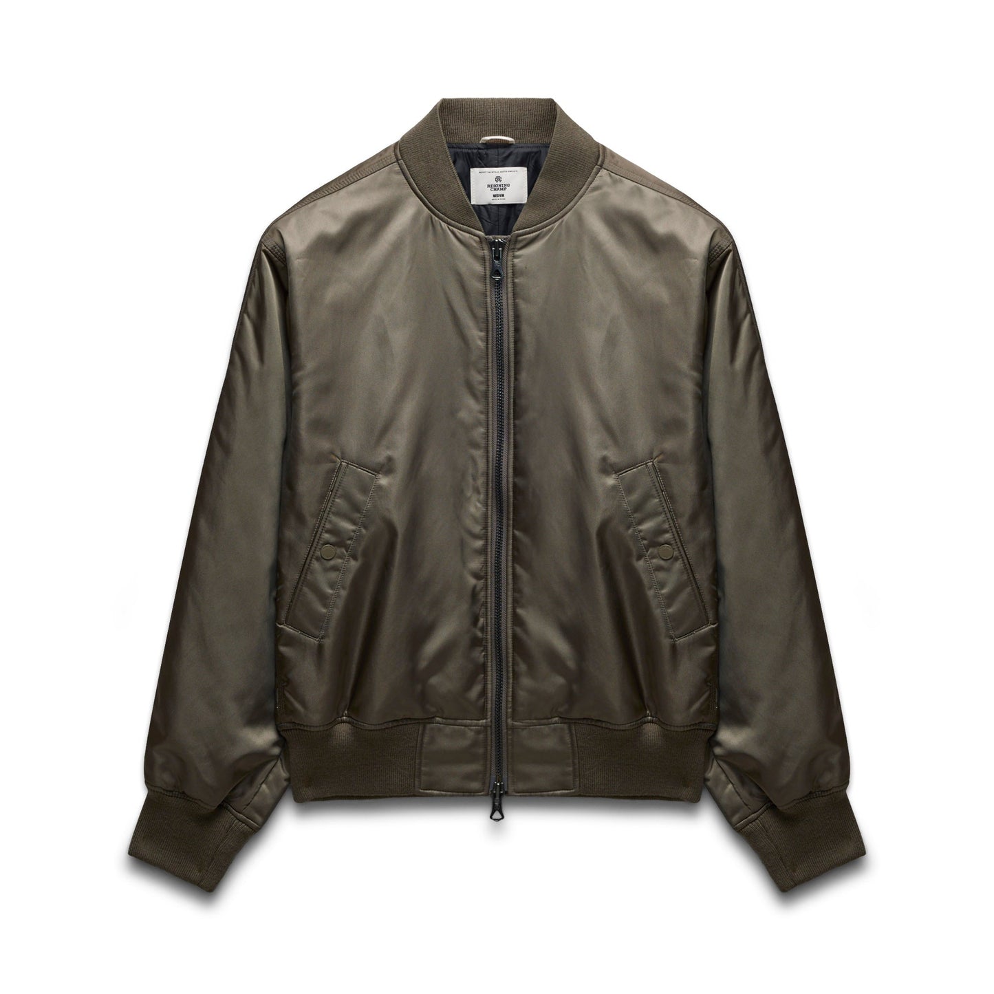 Nylon Twill Crew Jacket