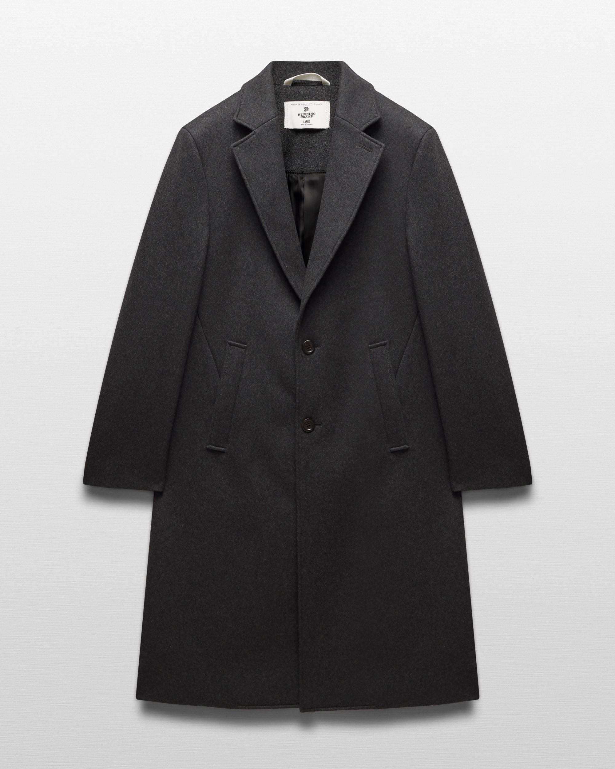 ◆MICHAA◆Cashmere double button long coat◆ Wool-Cashmere Coat With Mink Collar - camel - Yves Salomon