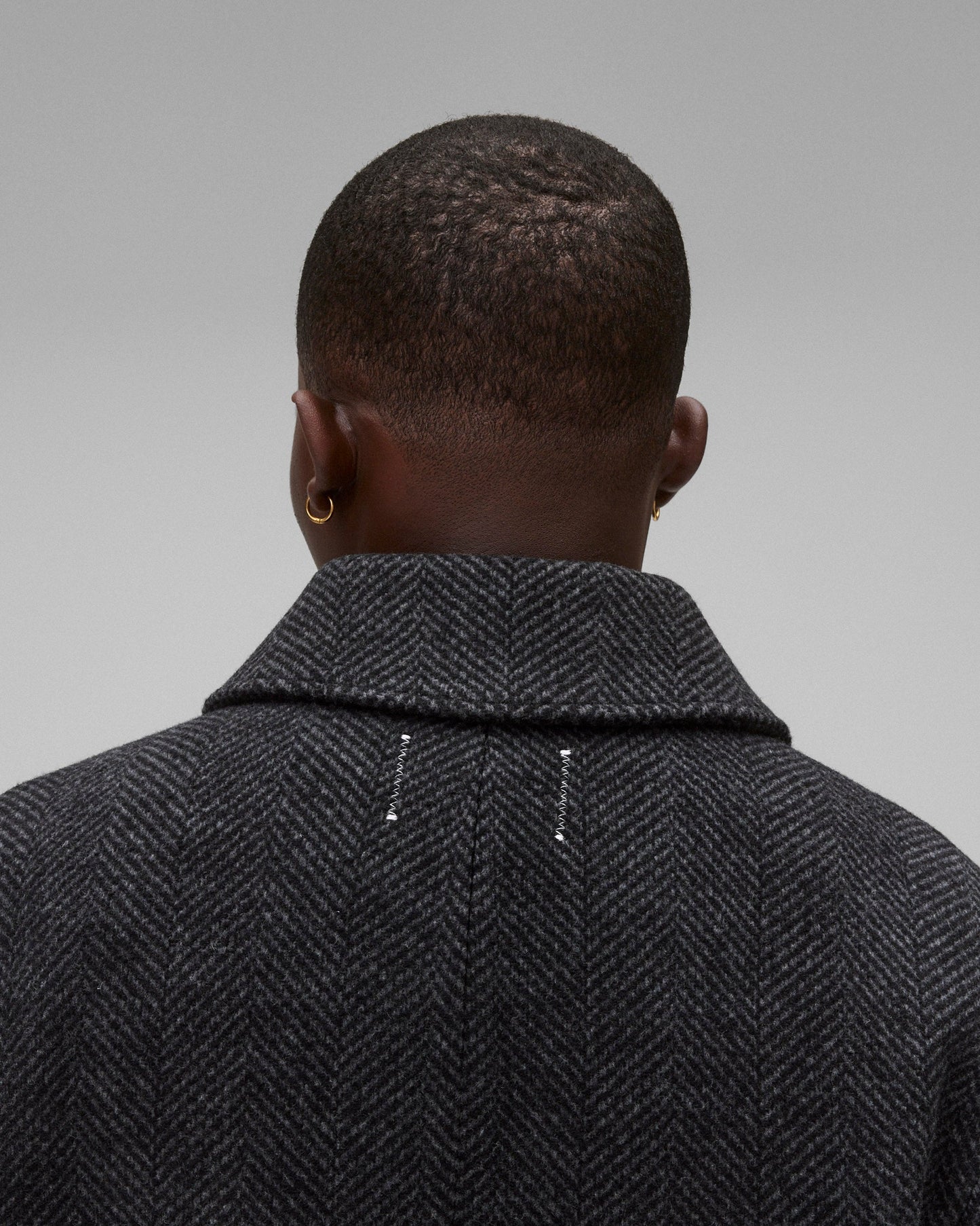 Wool Herringbone Scout Coat