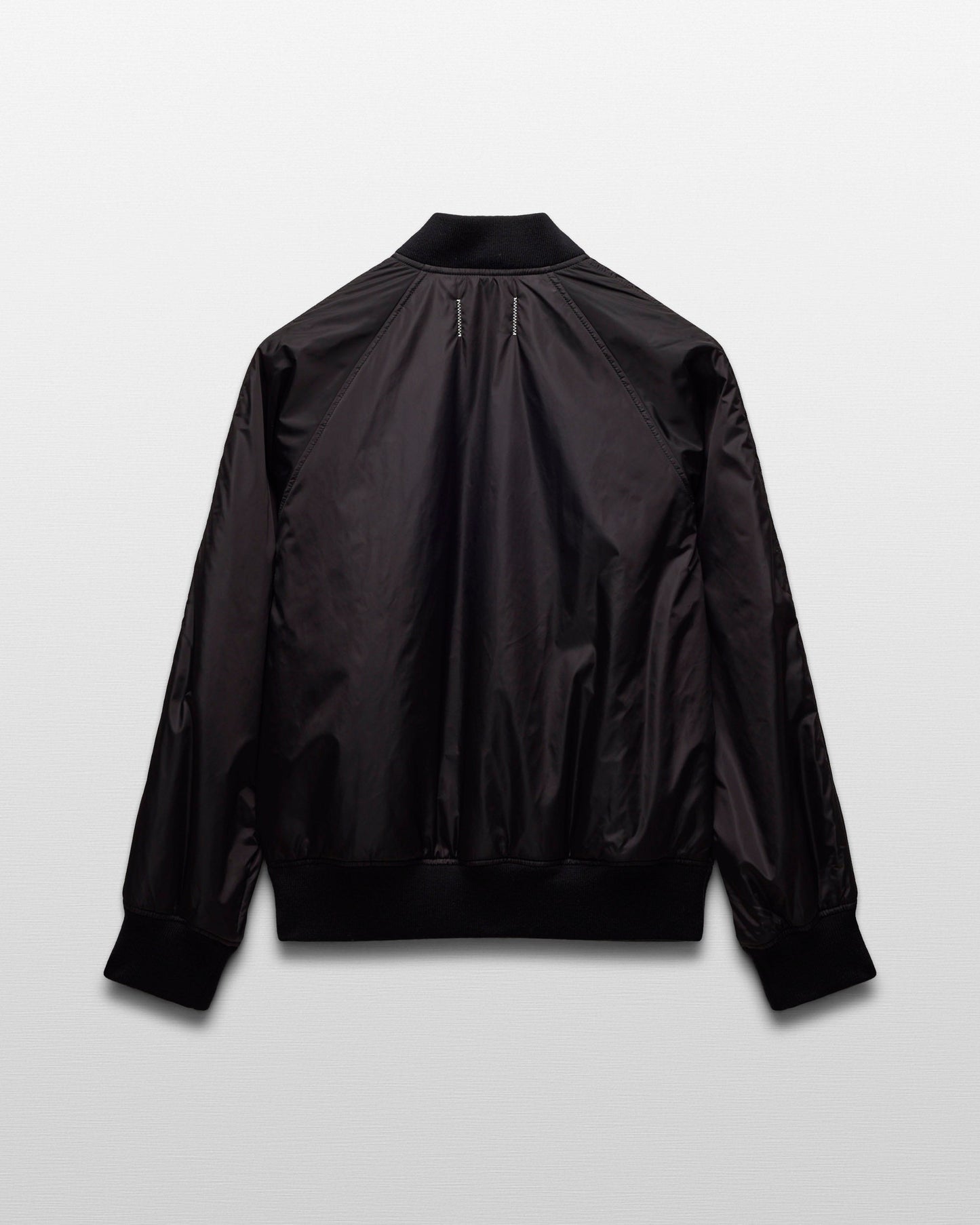 Econyl Satin Nylon Stadium Jacket