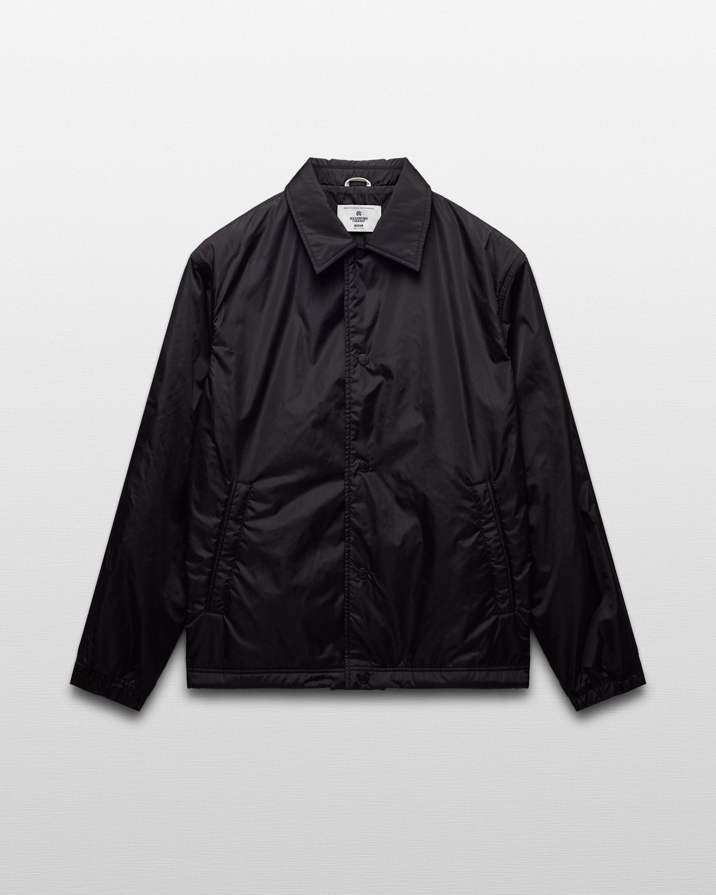 Econyl Satin Nylon Coach's Jacket