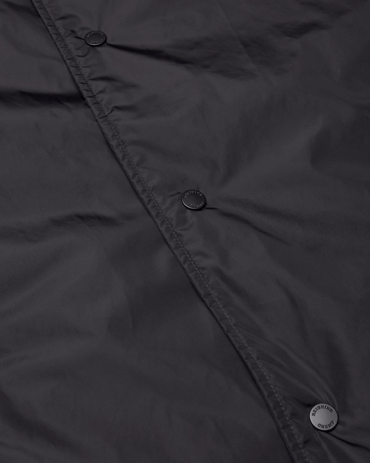 Econyl Satin Nylon Coach's Jacket