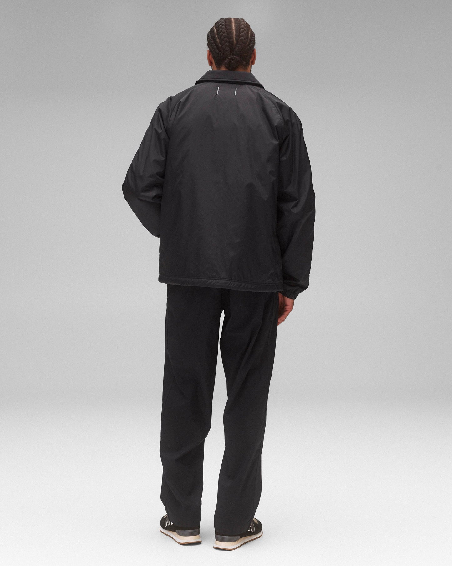 Econyl Satin Nylon Coach's Jacket