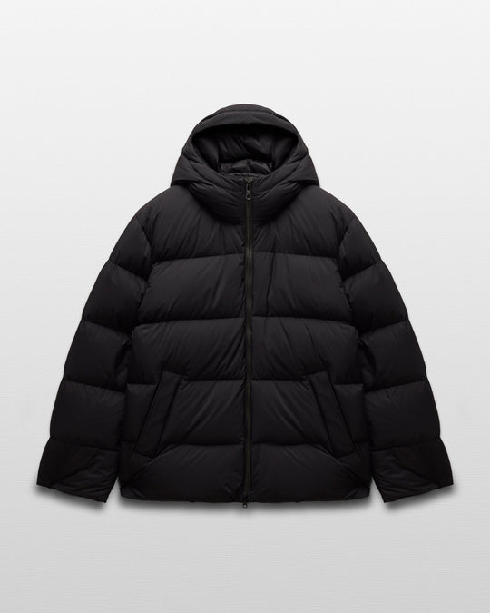 Matte Ripstop Franchise Hooded Down Jacket
