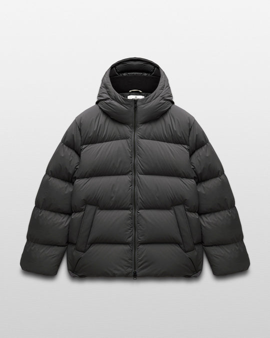 Matte Ripstop Franchise Hooded Down Jacket