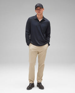 Stretch Warp Knit Slim Coach's Pant