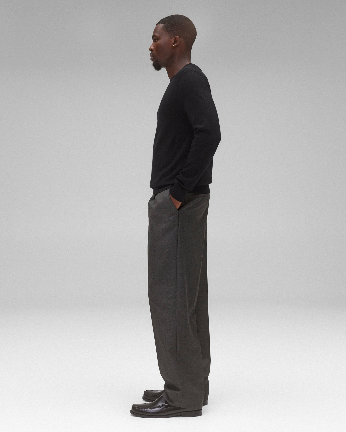 Wool Twill Sophomore Trouser