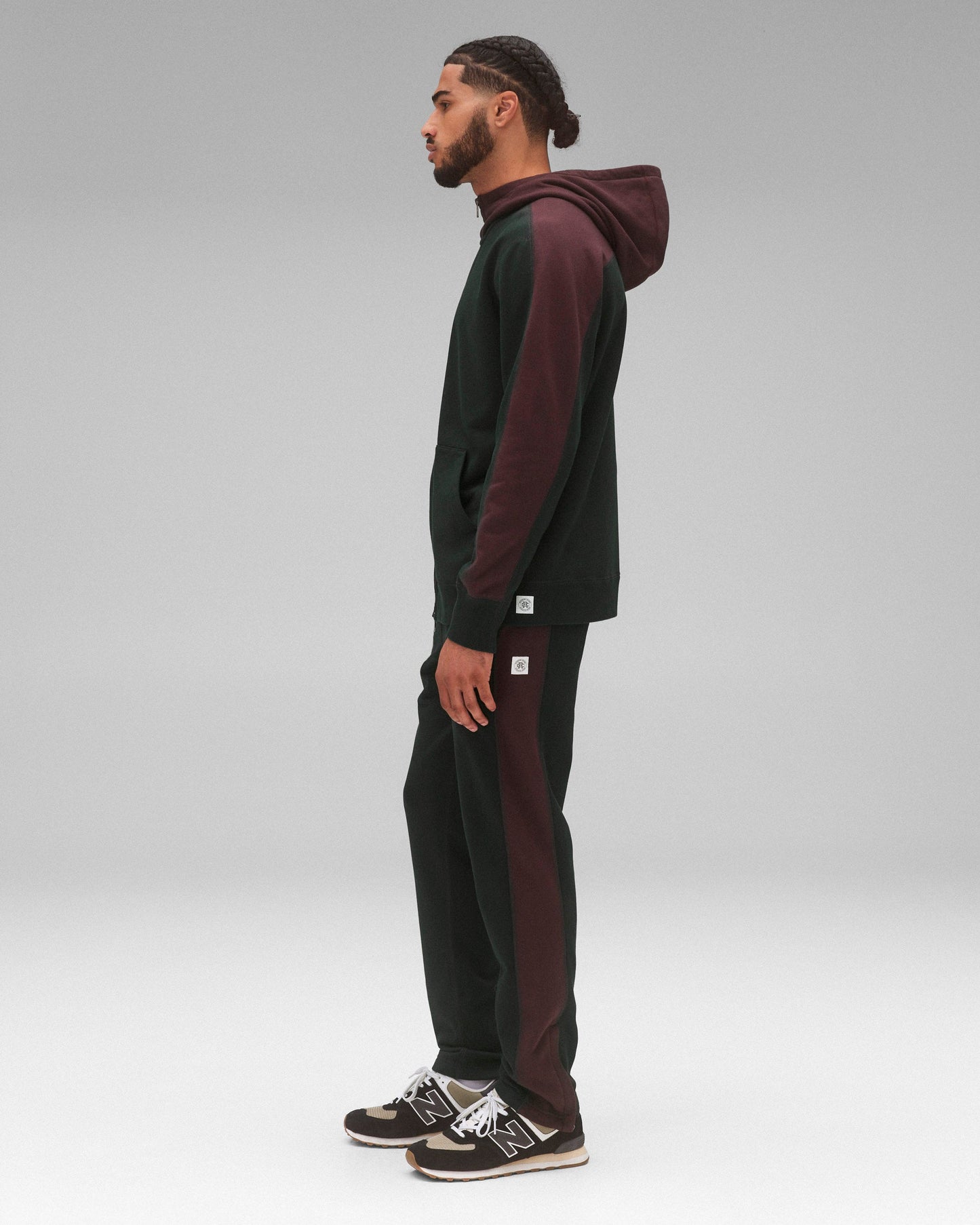 Midweight Terry Racer Slim Sweatpant