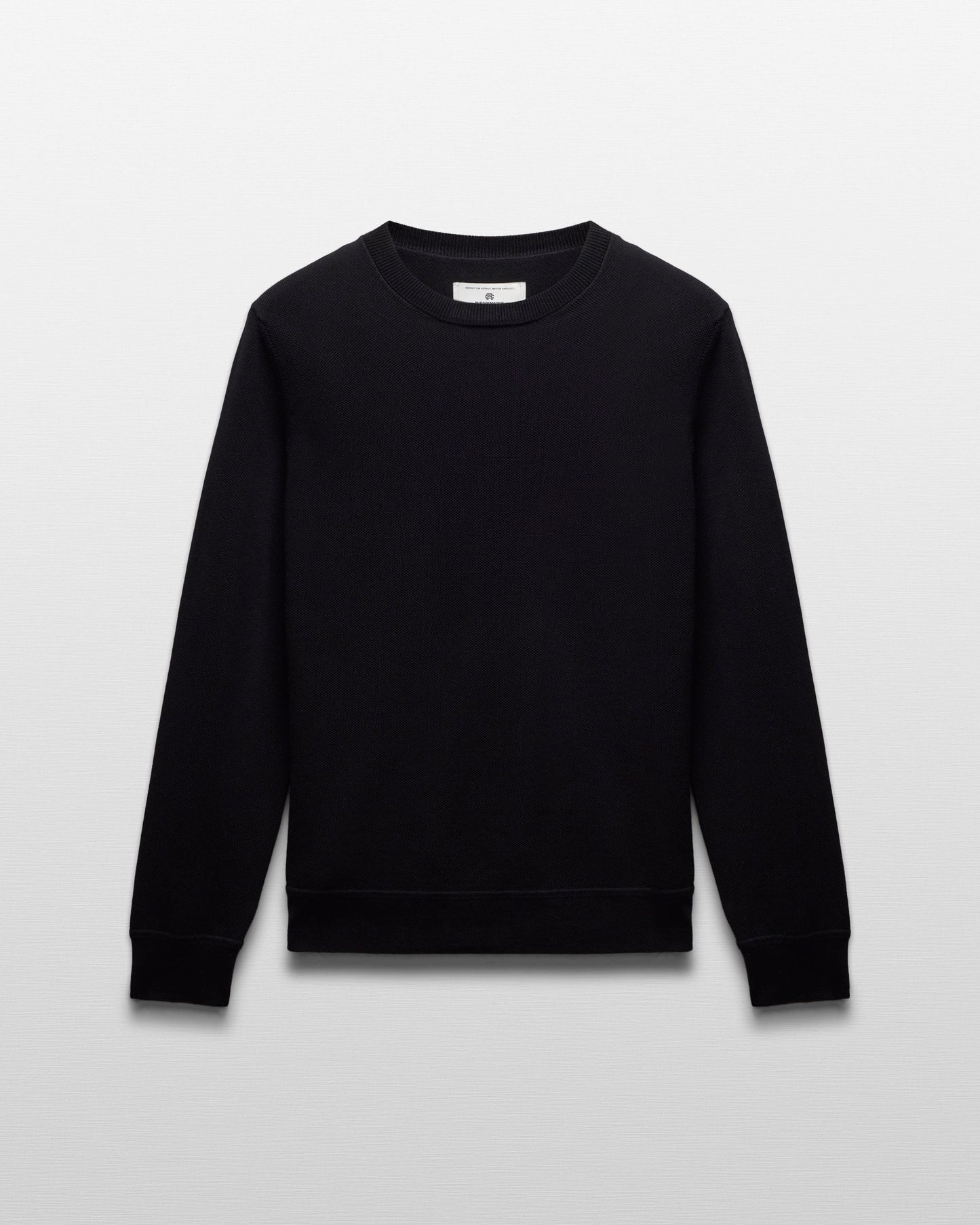 Supima Pique Ace Crewneck