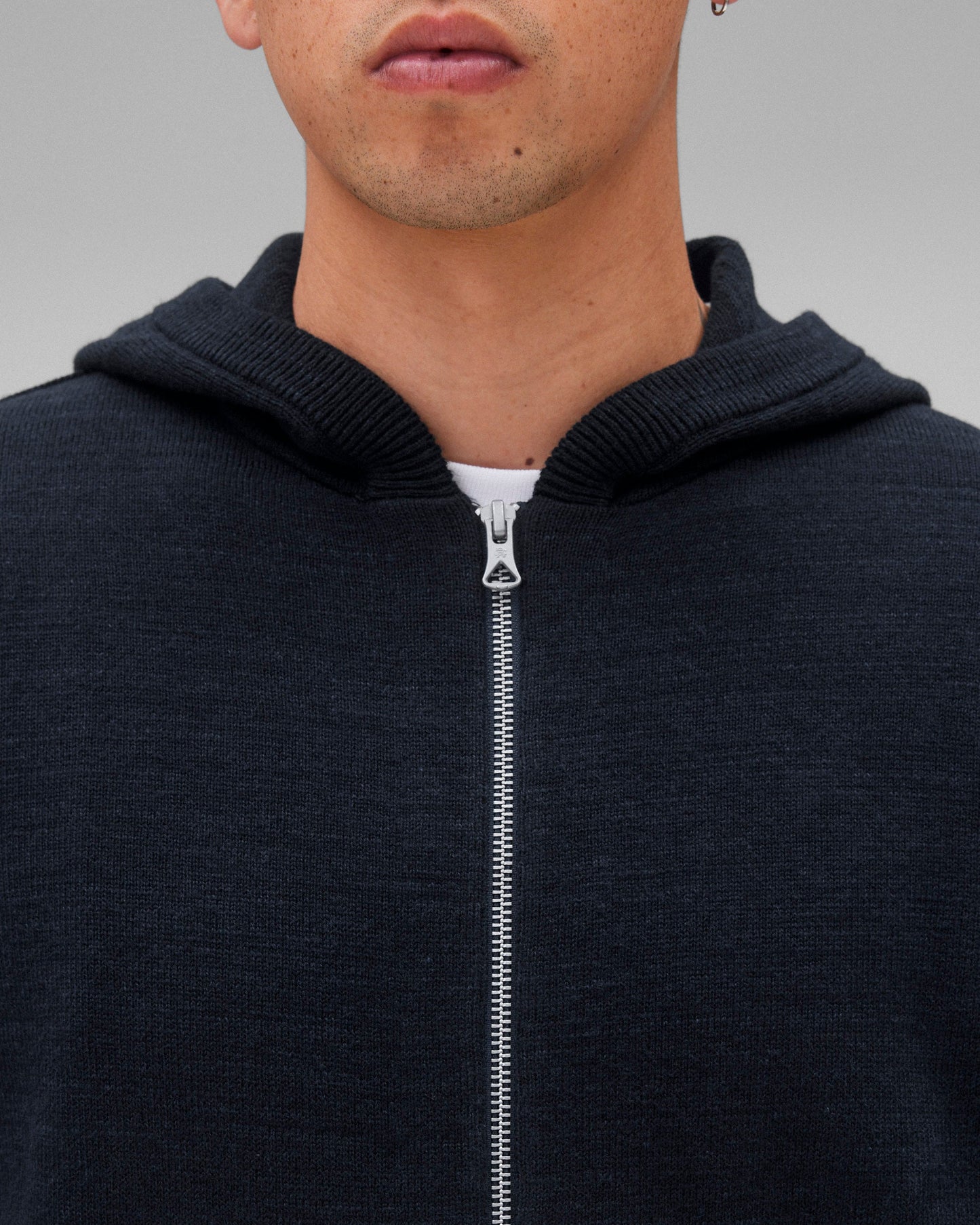 Cotton Slub Laurel Zip Hoodie