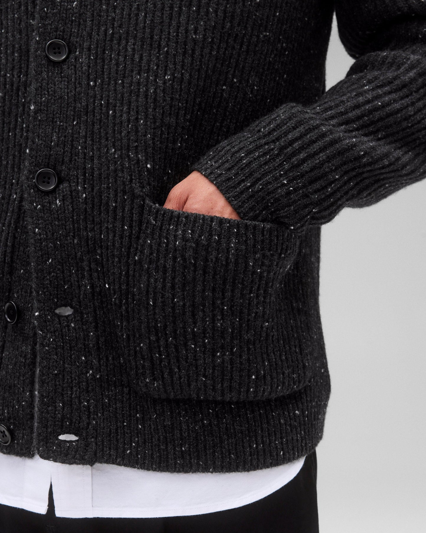 Nep Merino Kenny Shawl Cardigan