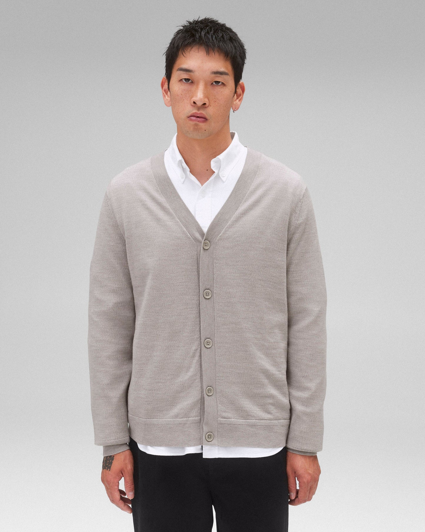 Lightweight Merino Harry Cardigan