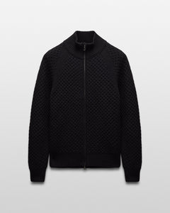 Merino Honeycomb Track Jacket