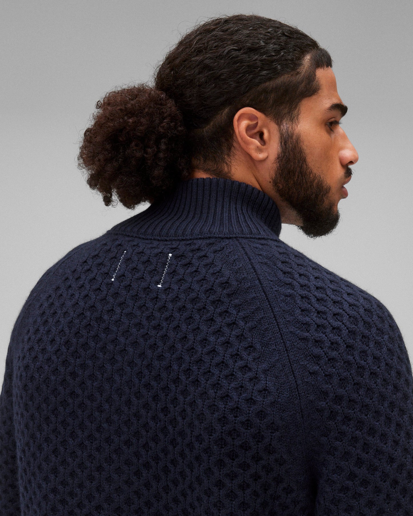 Merino Honeycomb Track Jacket