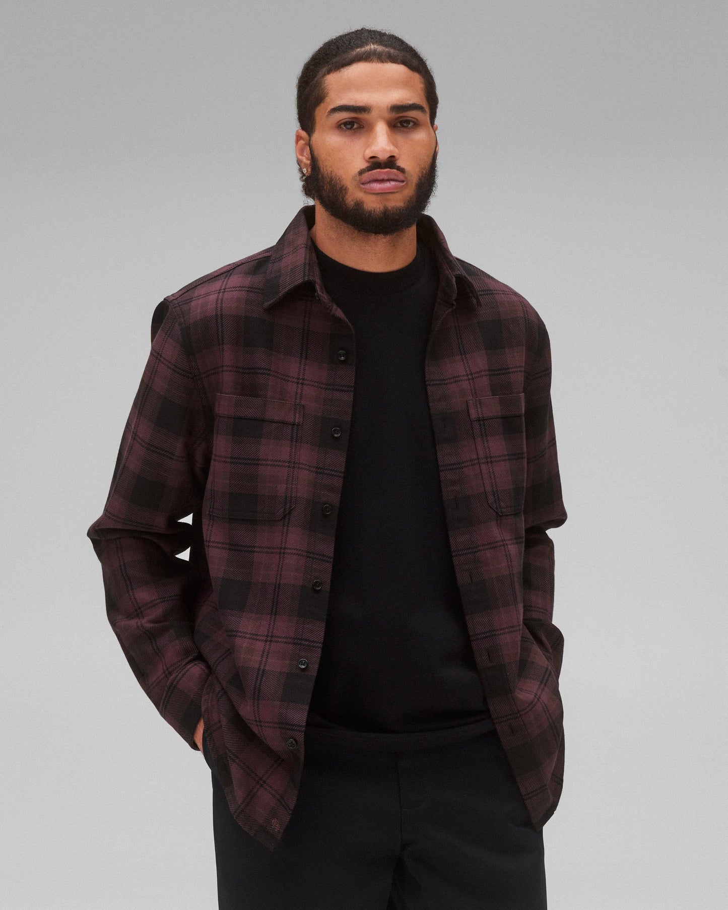 Cotton Plaid Union Shirt