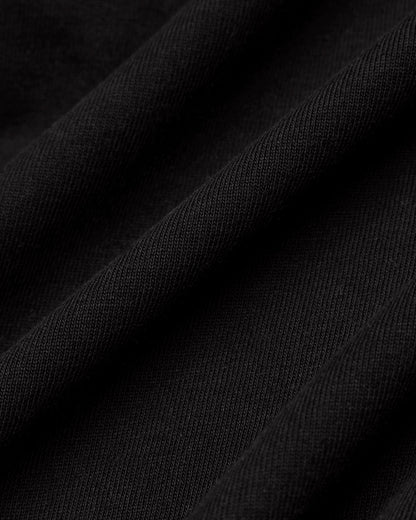 Kyoto Black Midweight Jersey Standard T-Shirt