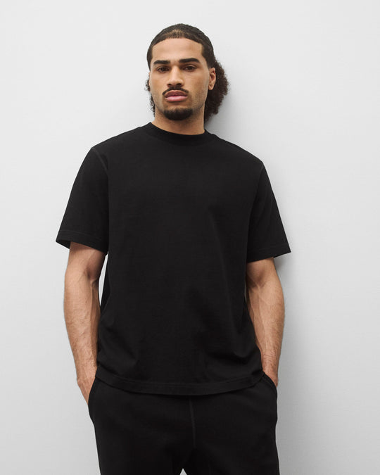 Kyoto Black Midweight Jersey Standard T-Shirt