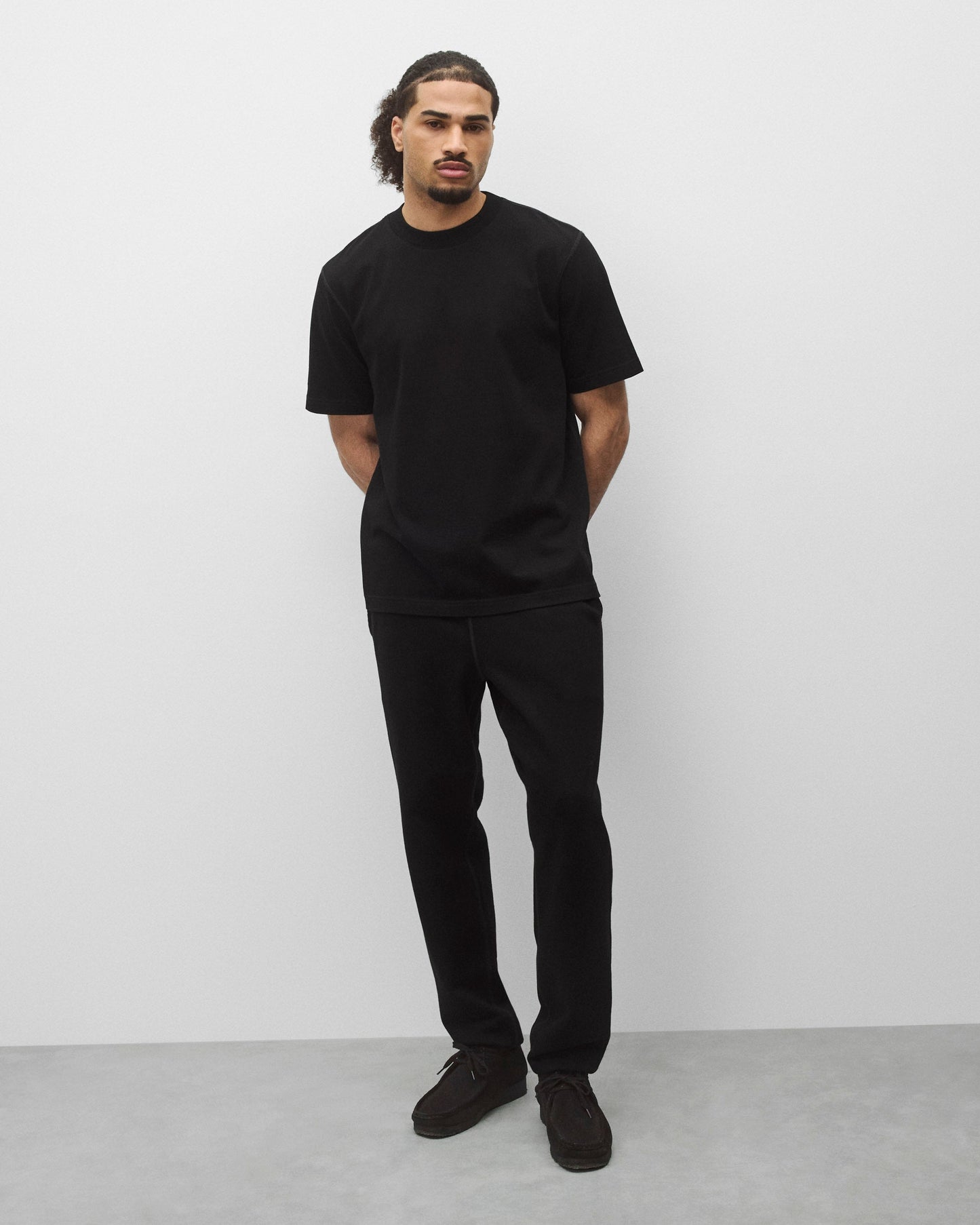 Kyoto Black Midweight Jersey Standard T-Shirt