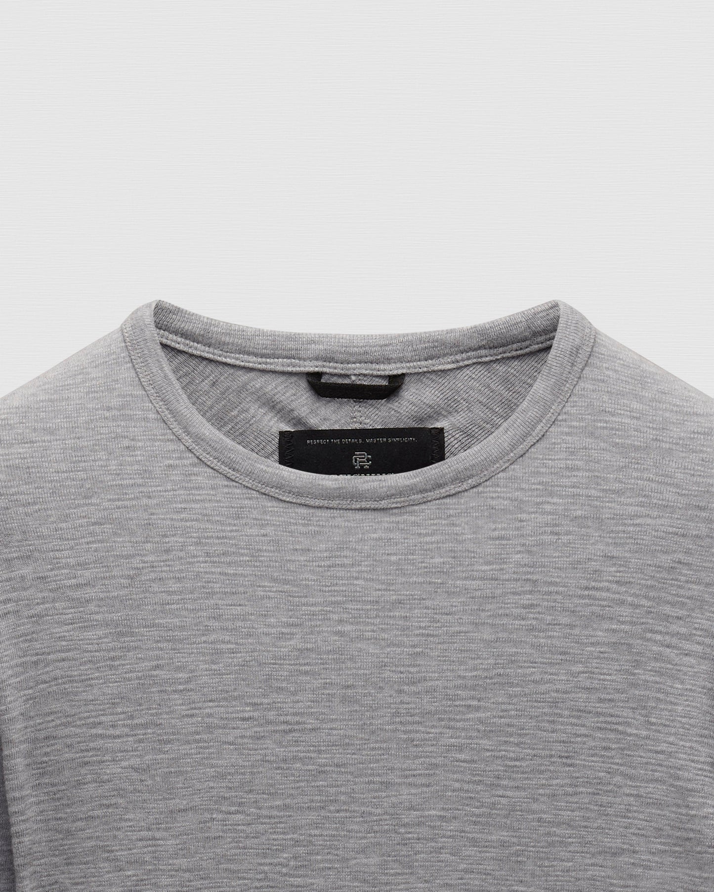 1x1 Slub Slim Long Sleeve