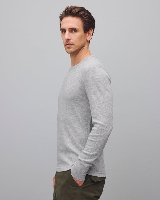 1x1 Slub Slim Long Sleeve
