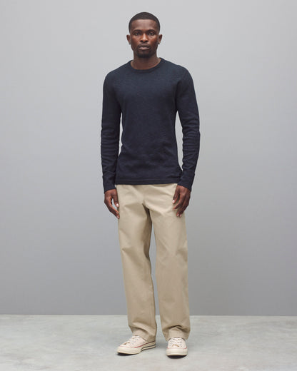 1x1 Slub Slim Long Sleeve