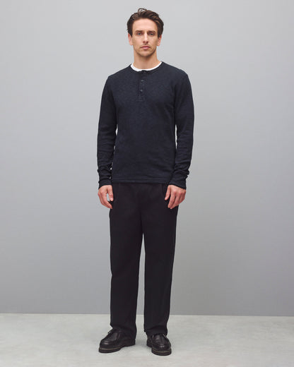 1X1 Slub Slim Henley