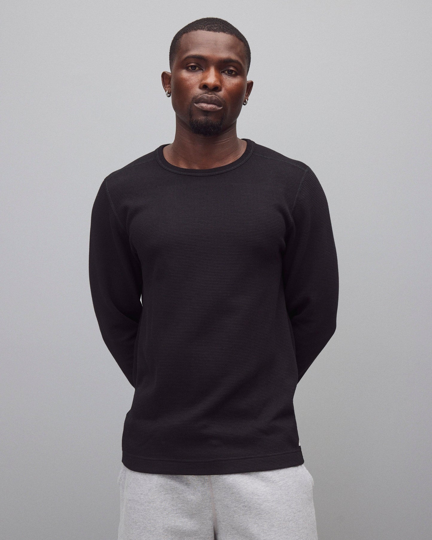 Lightweight Waffle Standard Long Sleeve