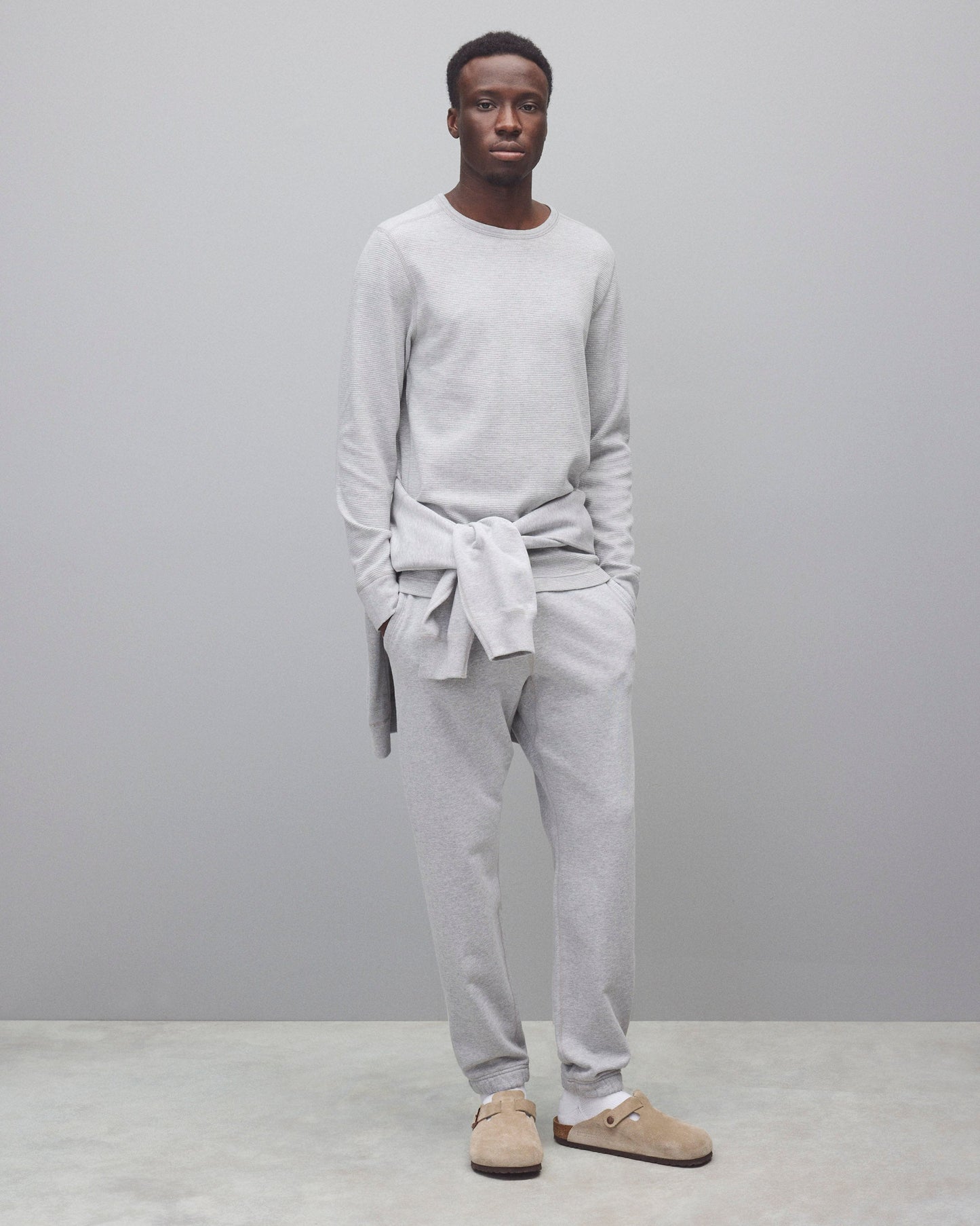 Lightweight Waffle Standard Long Sleeve