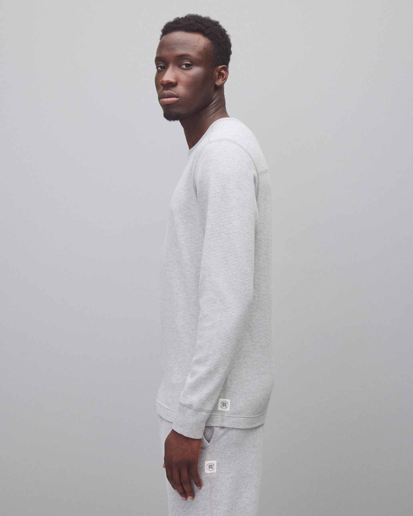 Lightweight Waffle Standard Long Sleeve