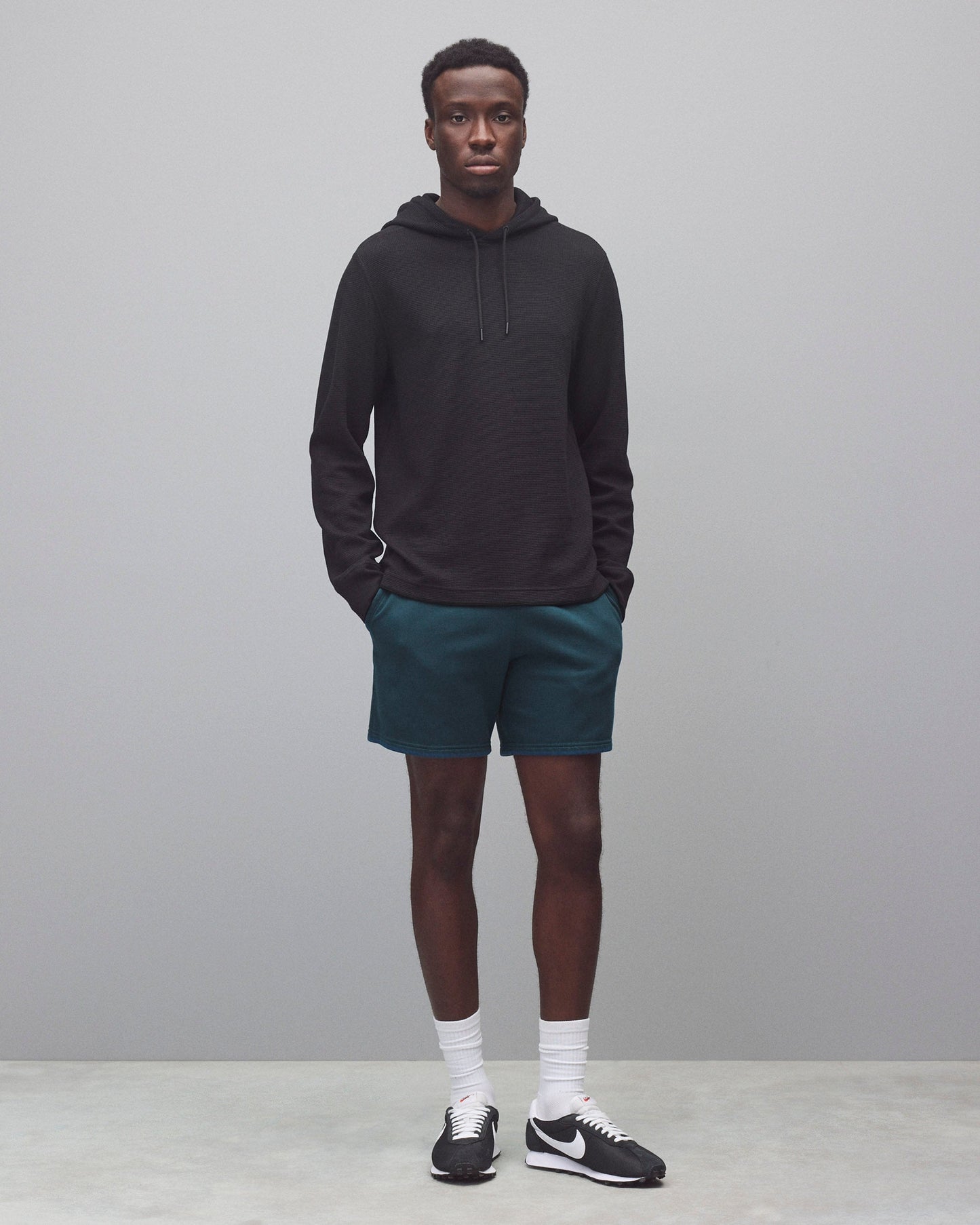 Lightweight Waffle Standard Hoodie