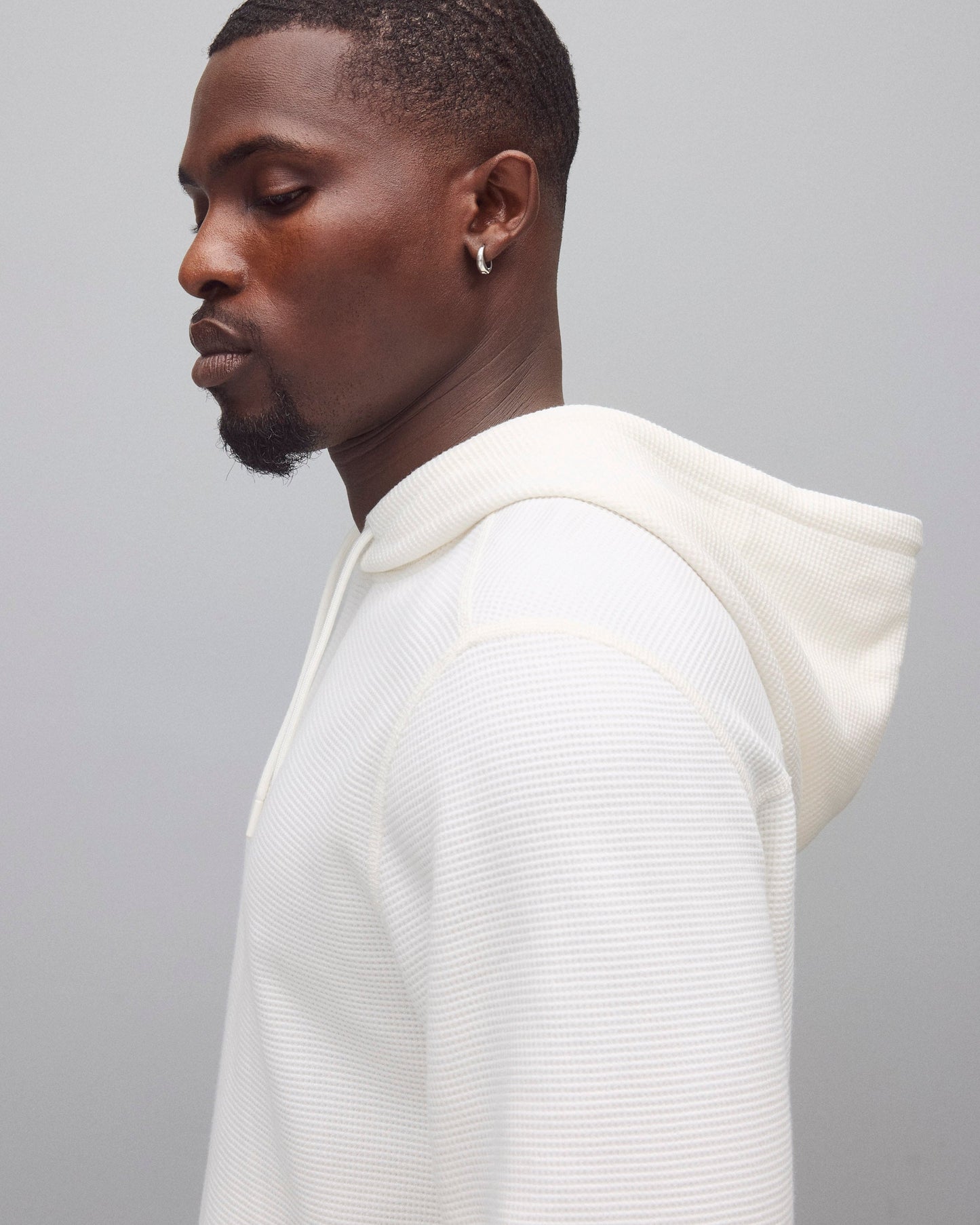 Lightweight Waffle Standard Hoodie