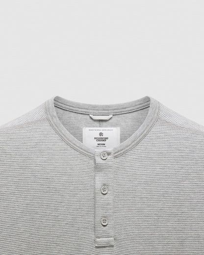 Lightweight Waffle Standard Henley