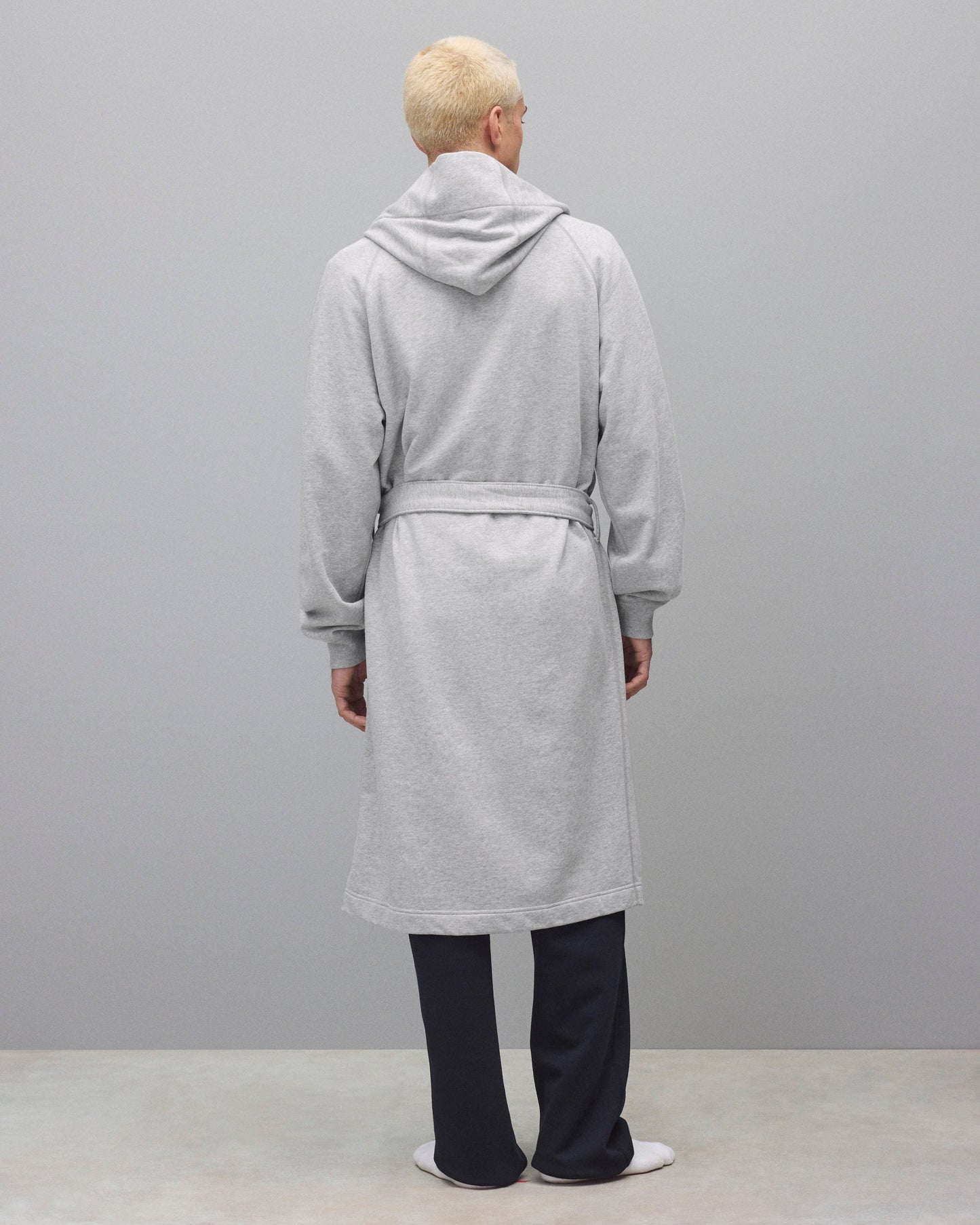 Midweight Terry Relaxed Hooded Robe