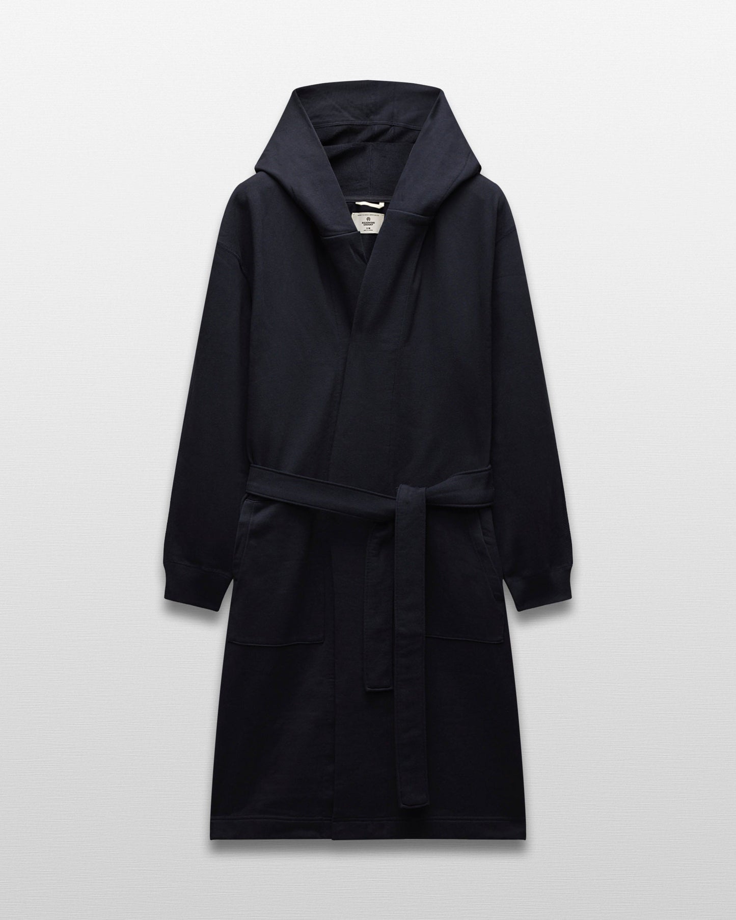 Midweight Terry Relaxed Hooded Robe