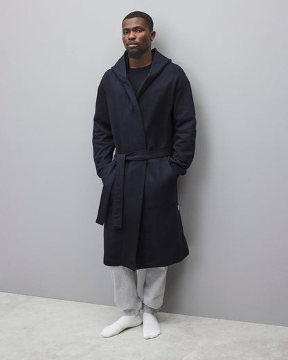 Midweight Terry Relaxed Hooded Robe