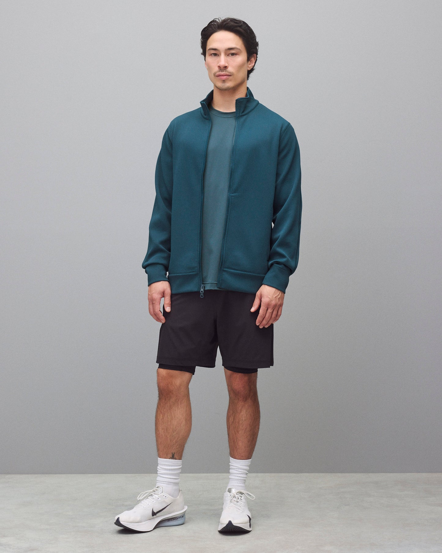 Double Knit Rally Slim Track Jacket