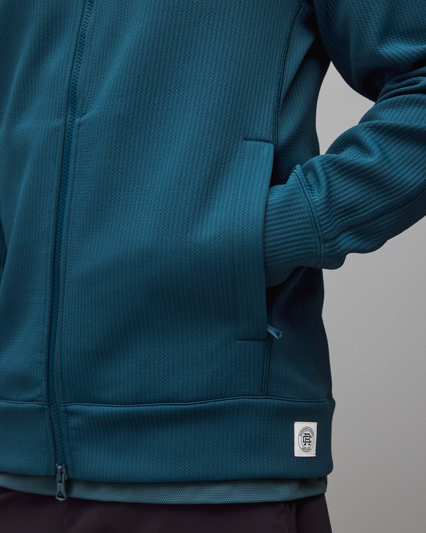 Double Knit Rally Slim Track Jacket