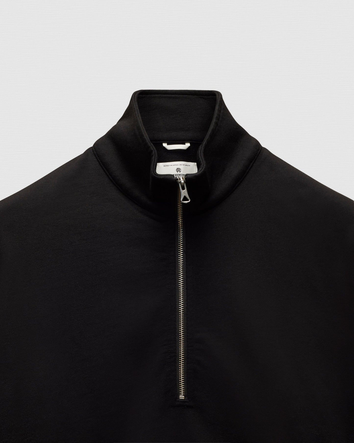 Midweight Terry Standard Half Zip Sweatshirt