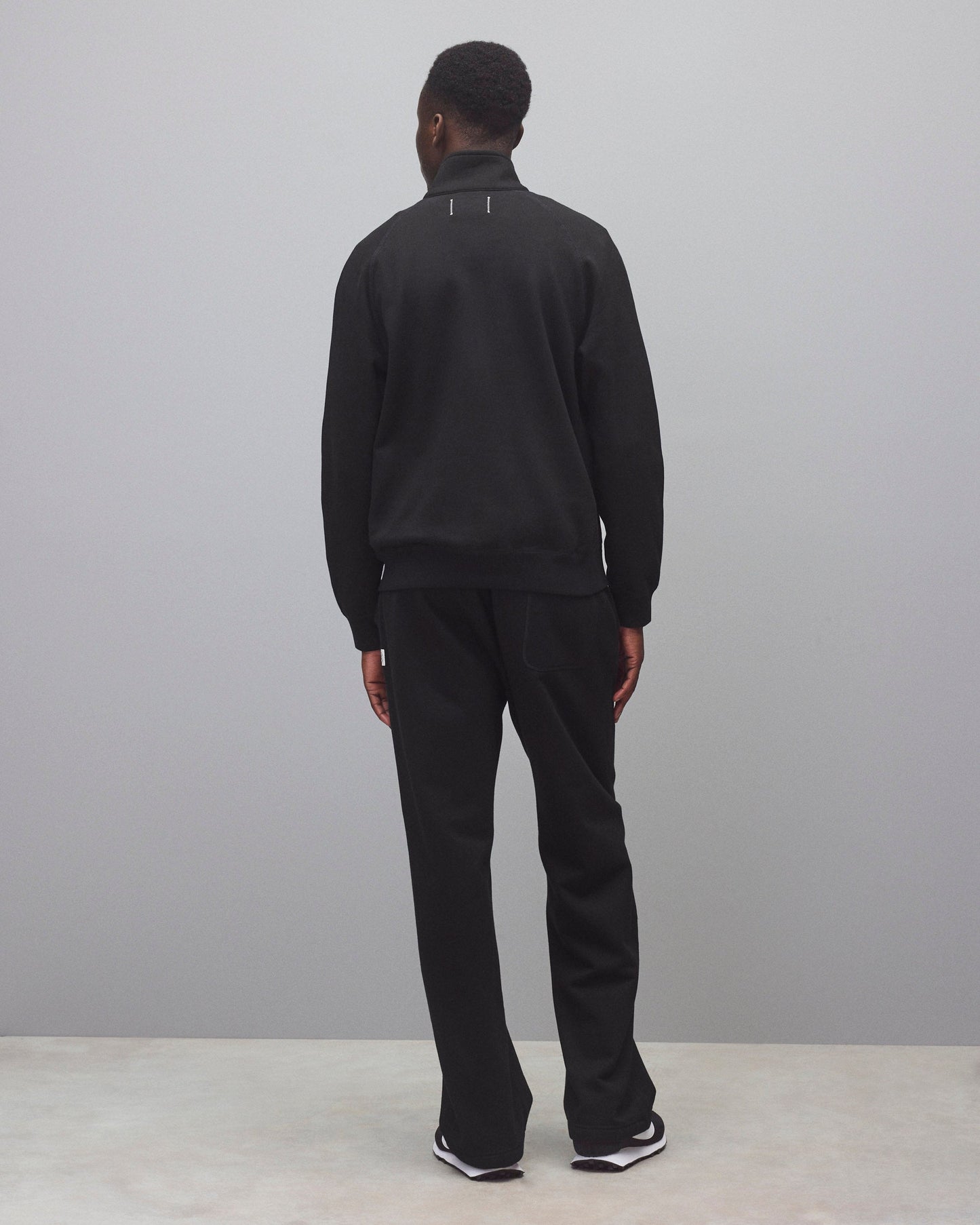 Midweight Terry Standard Half Zip Sweatshirt