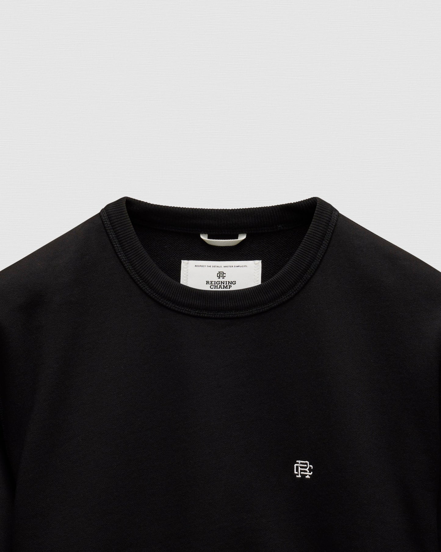 Midweight Terry Monogram Standard Crewneck