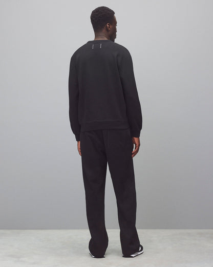 Midweight Terry Arch Logo Standard Crewneck