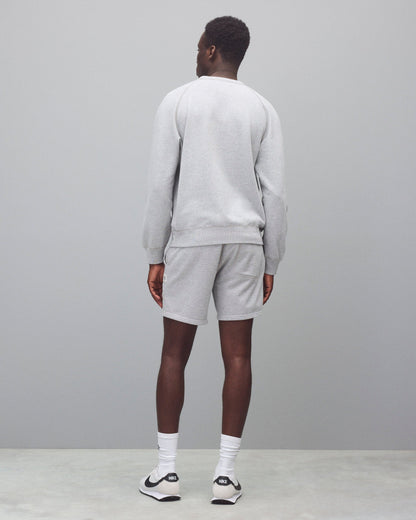 Midweight Terry Arch Logo Standard Crewneck