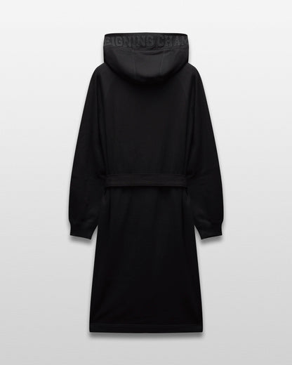 Midweight Terry Logo Relaxed Hooded Robe