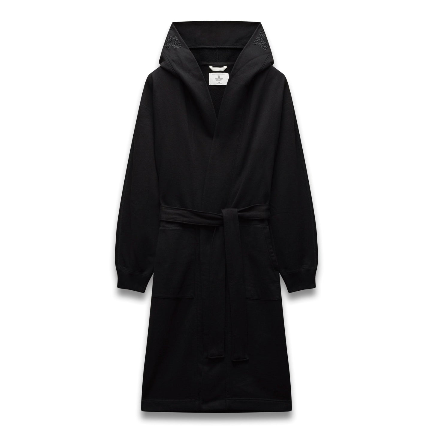 Midweight Terry Logo Relaxed Hooded Robe
