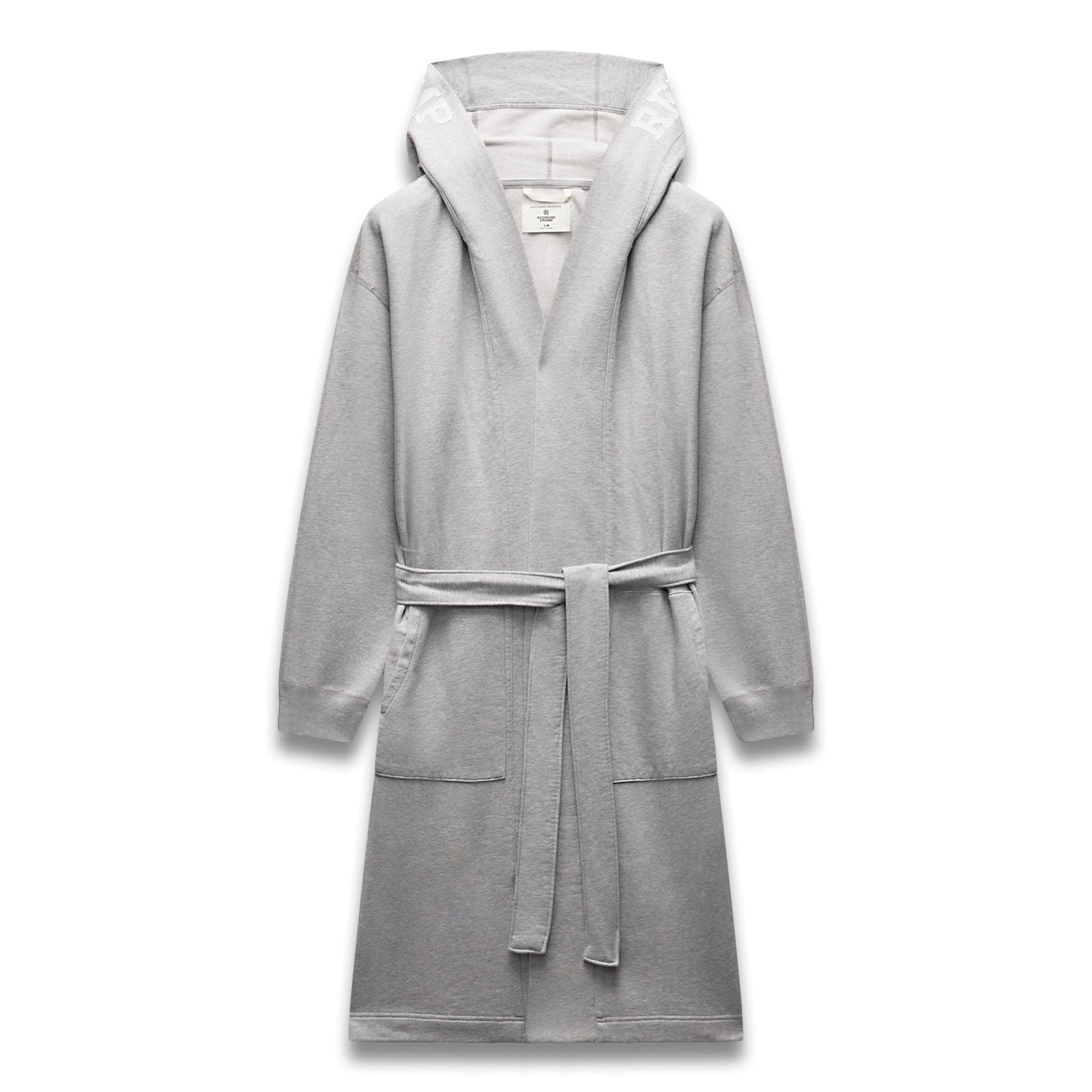 Midweight Terry Logo Relaxed Hooded Robe