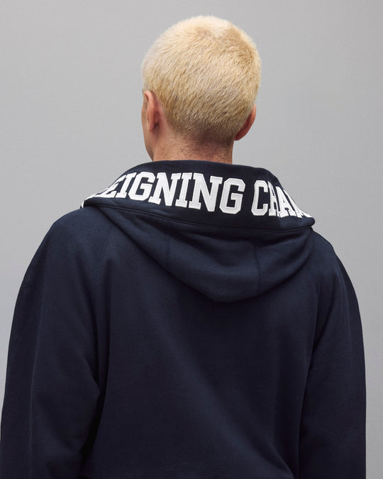Midweight Terry Logo Relaxed Hooded Robe