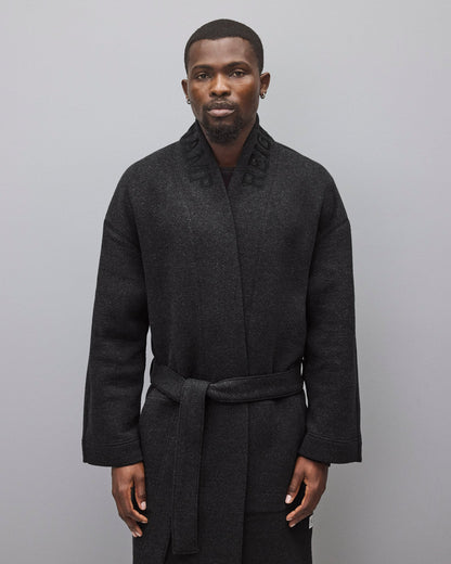 Cabin Fleece Logo Relaxed Robe
