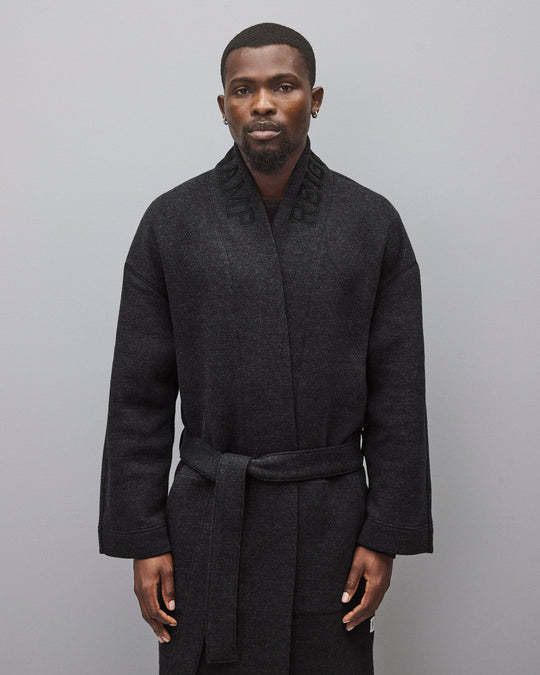 Cabin Fleece Logo Relaxed Robe