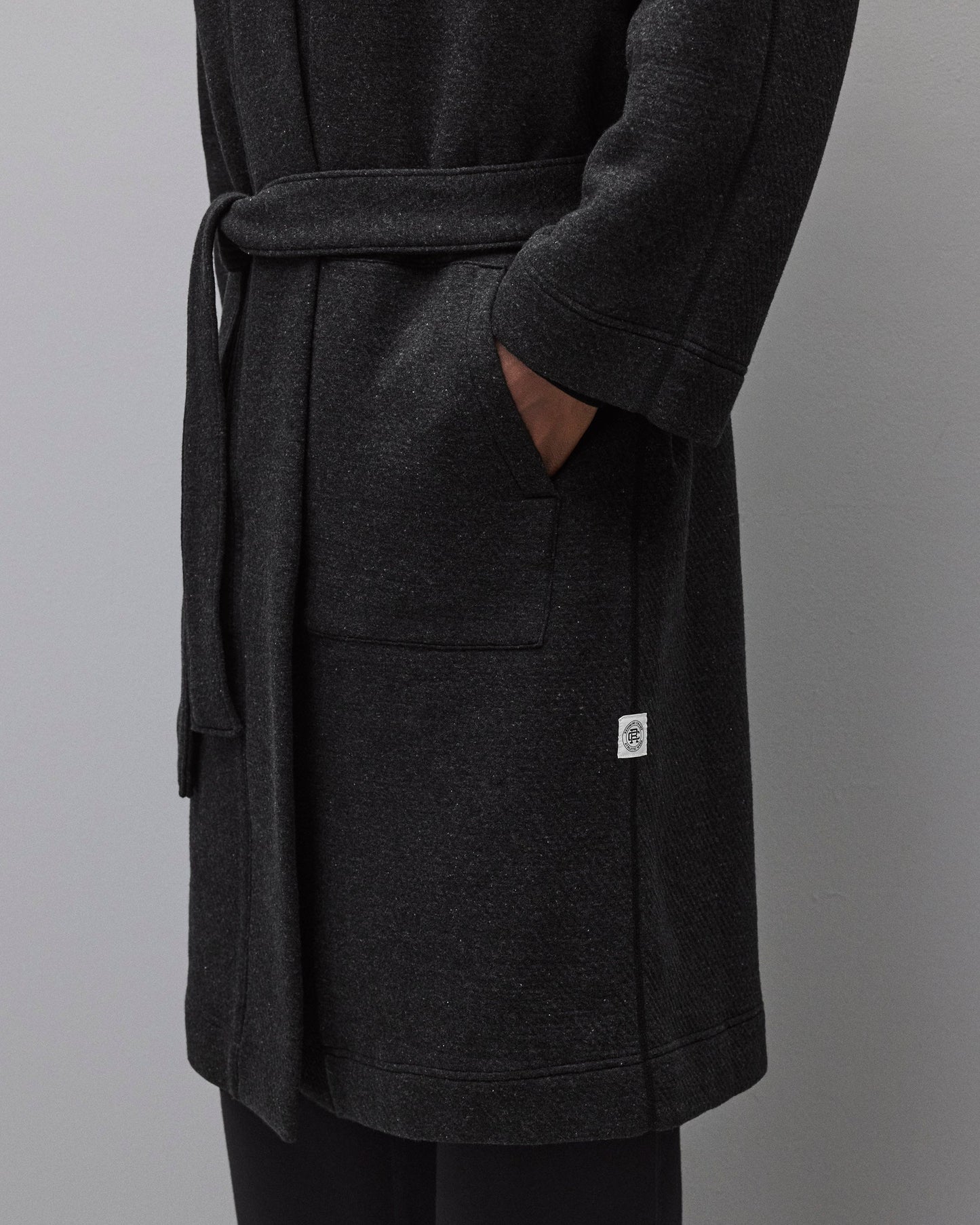 Cabin Fleece Logo Relaxed Robe
